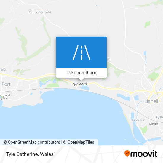 Tyle Catherine map
