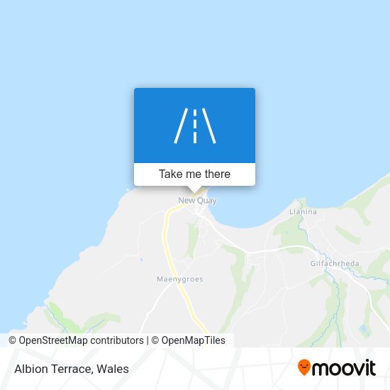 Albion Terrace map