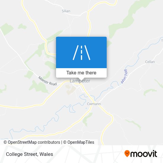 College Street map
