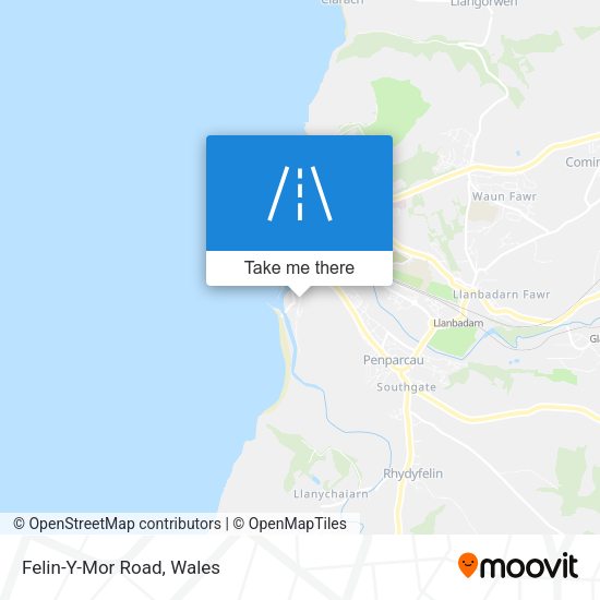 Felin-Y-Mor Road map