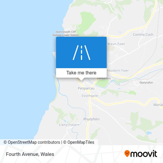 Fourth Avenue map