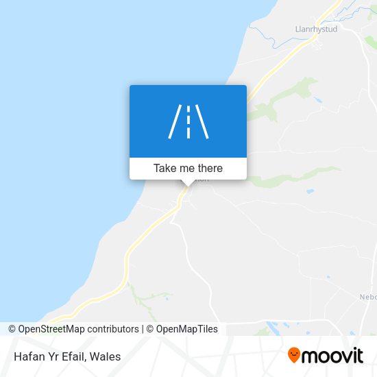 Hafan Yr Efail map