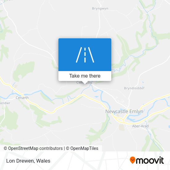 Lon Drewen map