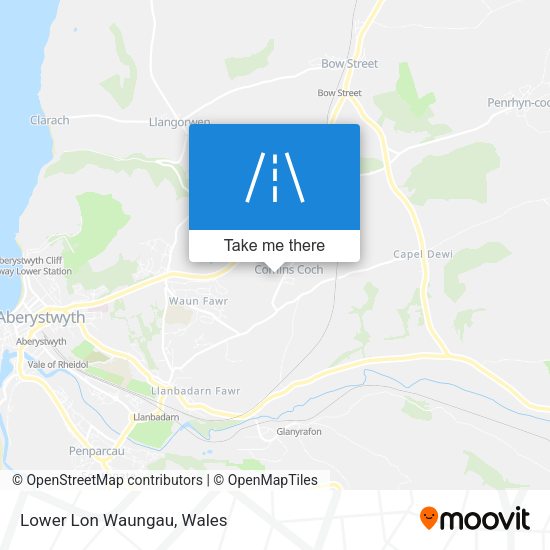 Lower Lon Waungau map