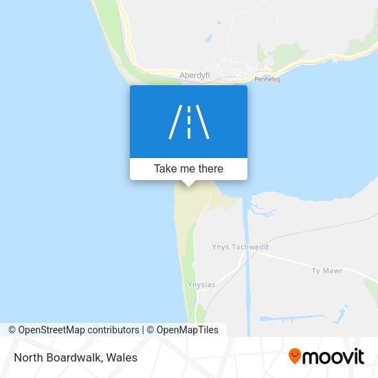 North Boardwalk map