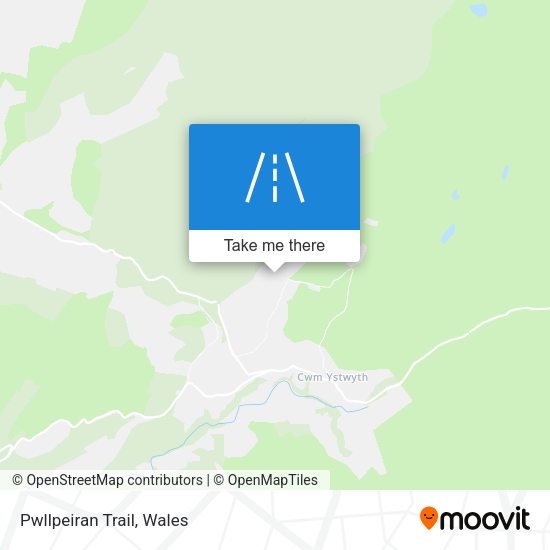 Pwllpeiran Trail map