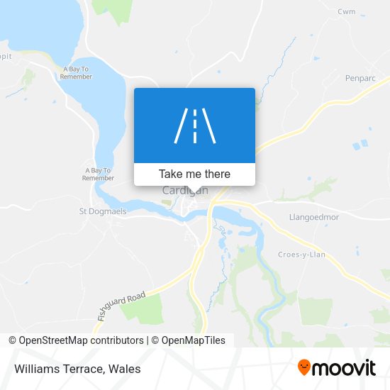 Williams Terrace map