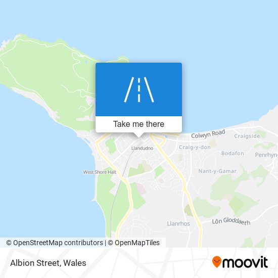 Albion Street map