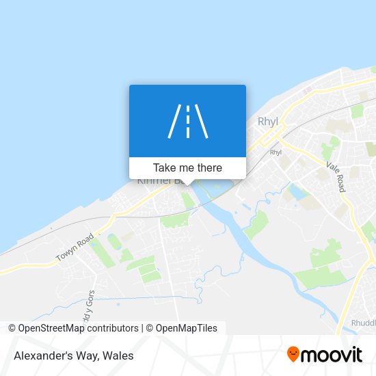 Alexander's Way map
