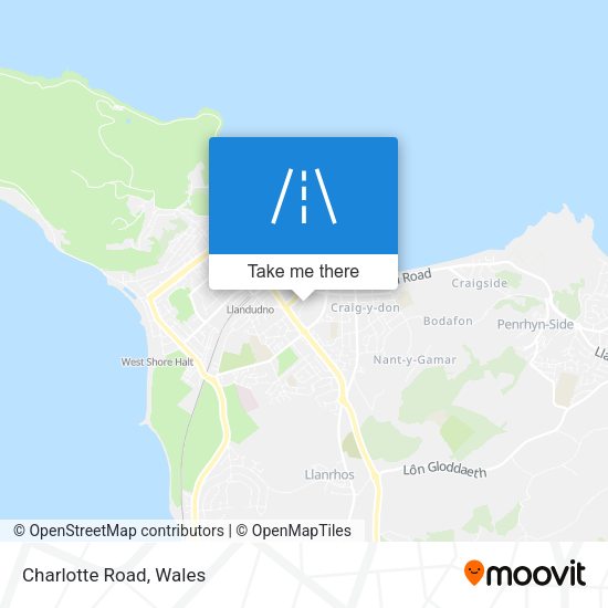 Charlotte Road map