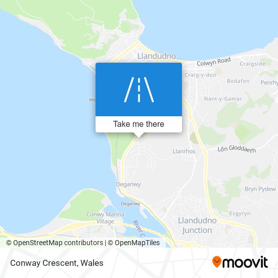 Conway Crescent map