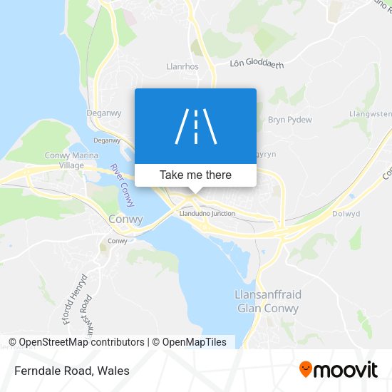 Ferndale Road map
