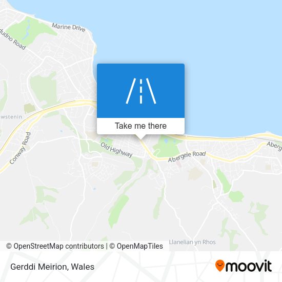 Gerddi Meirion map