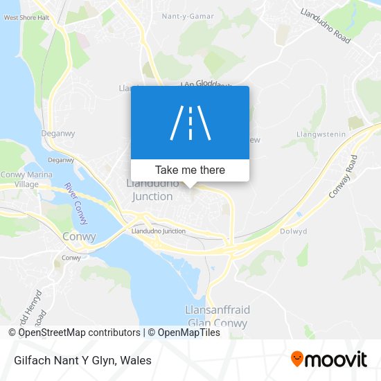 Gilfach Nant Y Glyn map