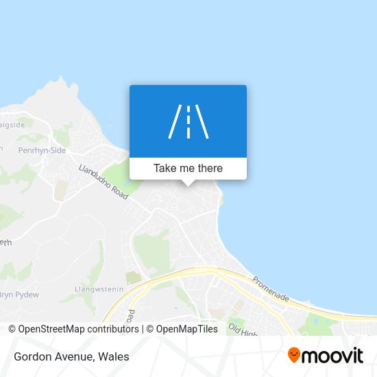Gordon Avenue map