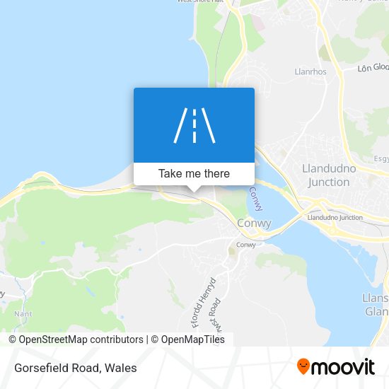 Gorsefield Road map