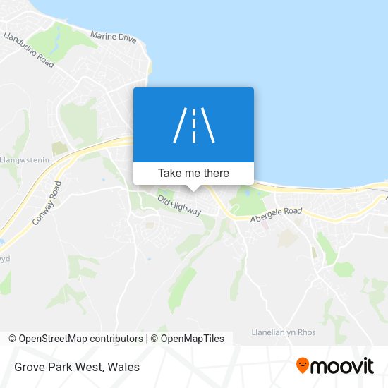 Grove Park West map