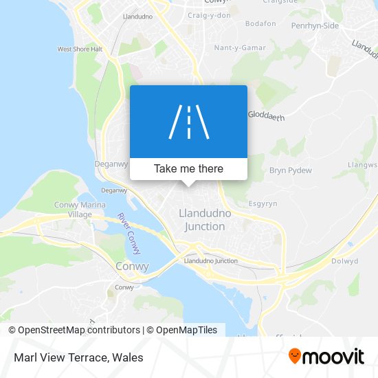 Marl View Terrace map