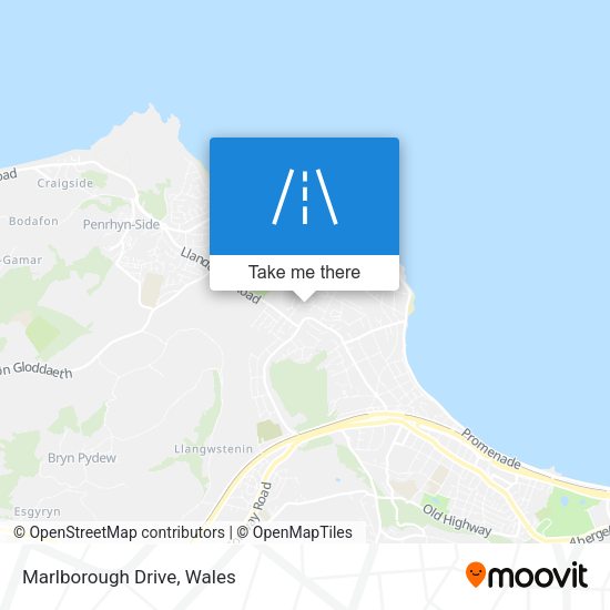 Marlborough Drive map