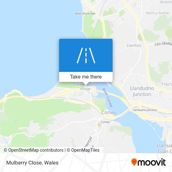 Mulberry Close map
