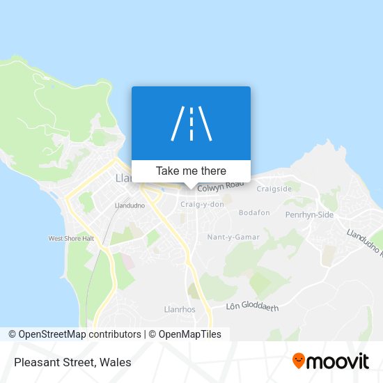 Pleasant Street map
