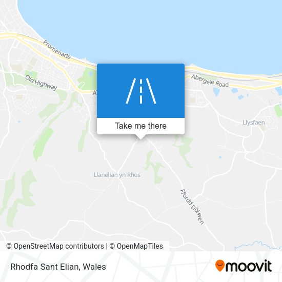 Rhodfa Sant Elian map