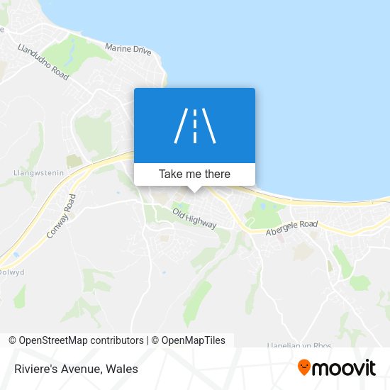 Riviere's Avenue map