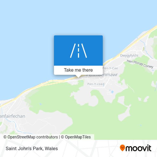 Saint John's Park map