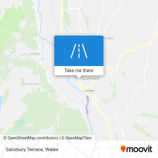 Salisbury Terrace map