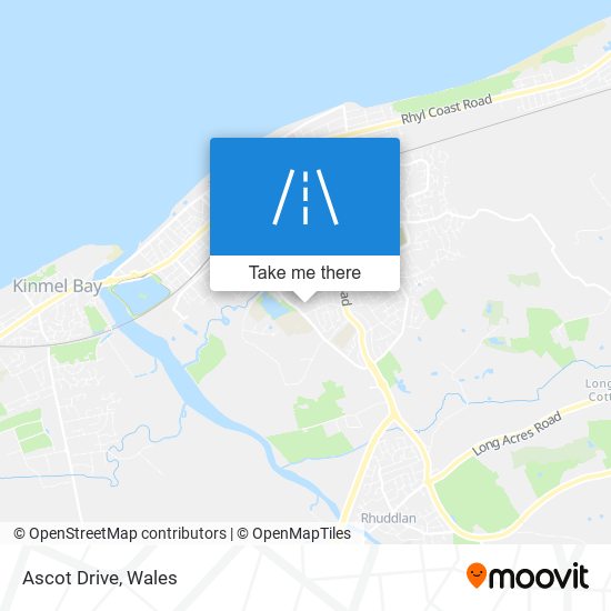 Ascot Drive map