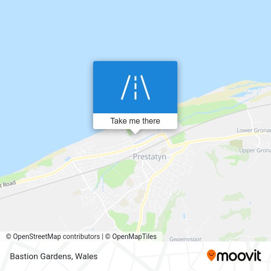 Bastion Gardens map