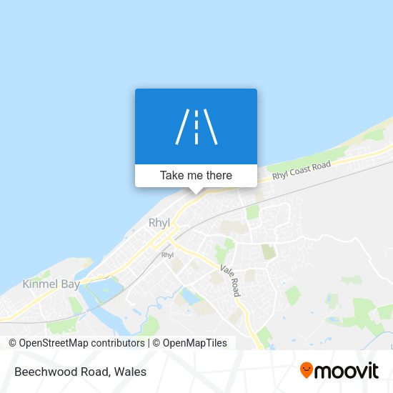 Beechwood Road map