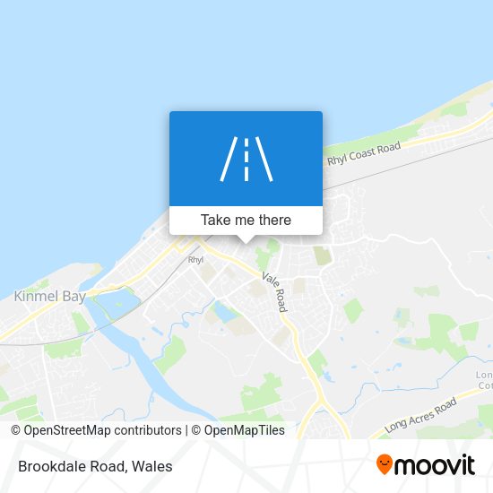 Brookdale Road map