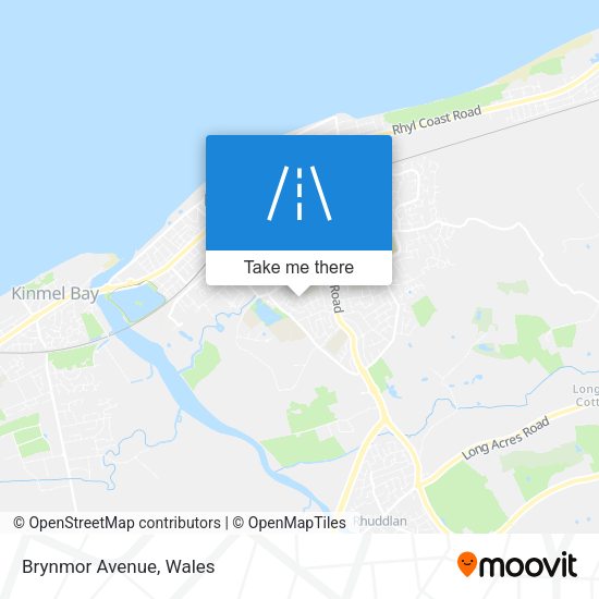 Brynmor Avenue map
