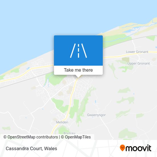 Cassandra Court map