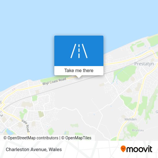 Charleston Avenue map