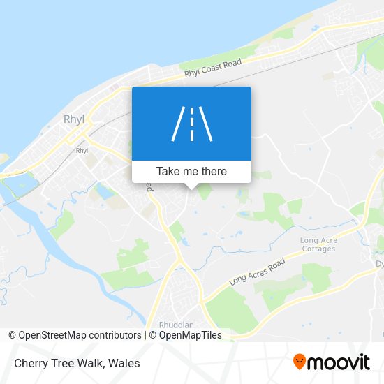 Cherry Tree Walk map