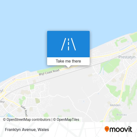 Franklyn Avenue map