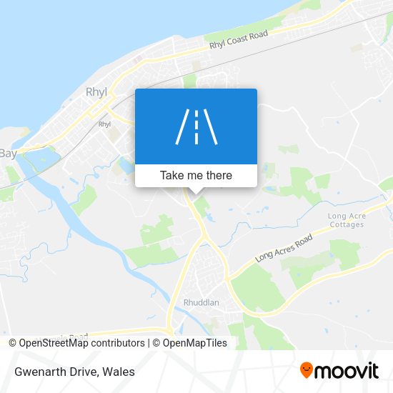 Gwenarth Drive map