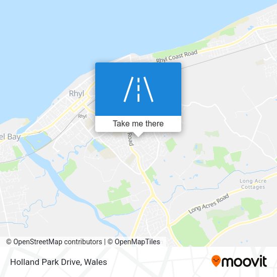 Holland Park Drive map