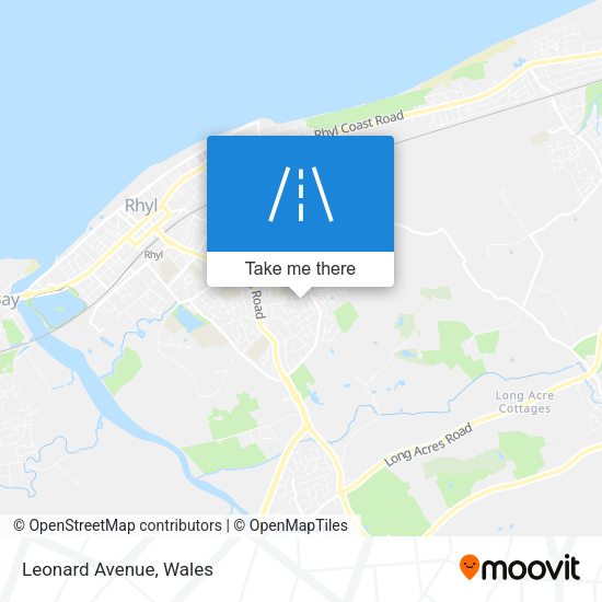 Leonard Avenue map