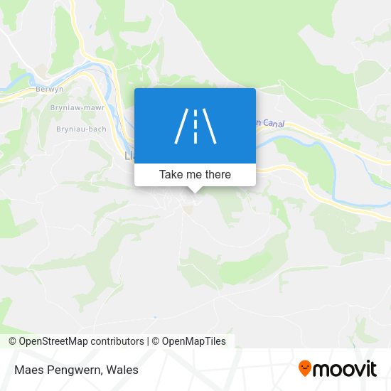 Maes Pengwern map