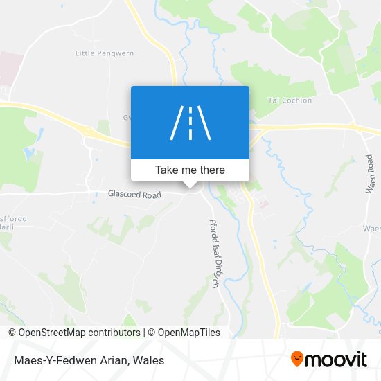 Maes-Y-Fedwen Arian map