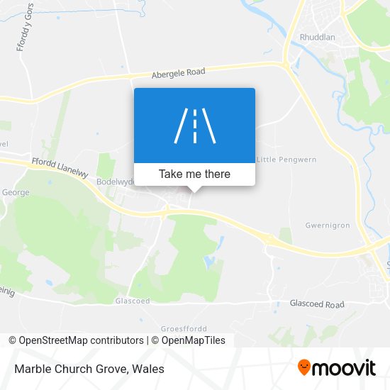 Marble Church Grove map