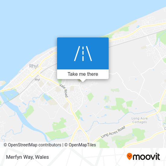 Merfyn Way map