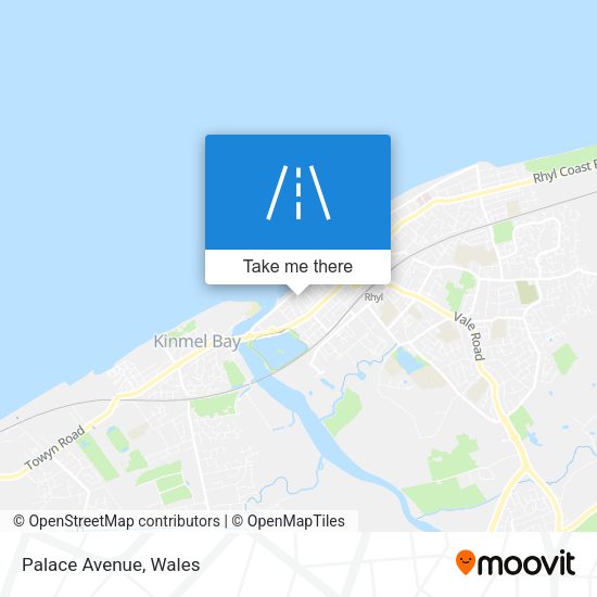 Palace Avenue map