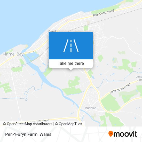 Pen-Y-Bryn Farm map