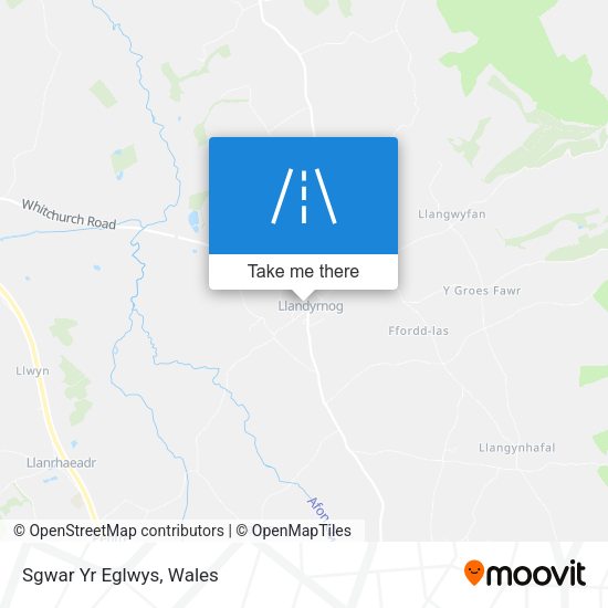 Sgwar Yr Eglwys map