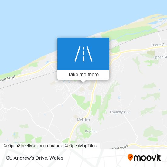 St. Andrew's Drive map