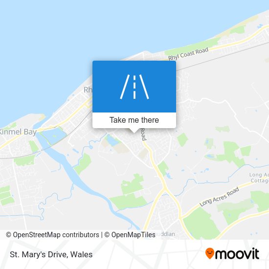 St. Mary's Drive map